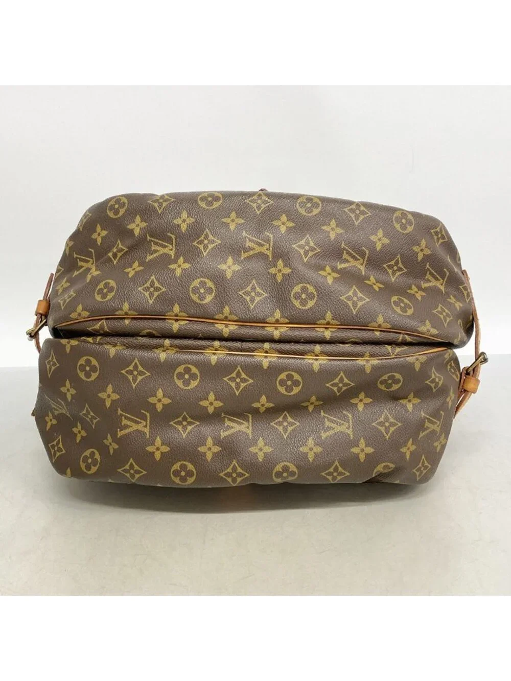 Louis Vuitton Shoulder Bag Monogram Saumur 35 Brown